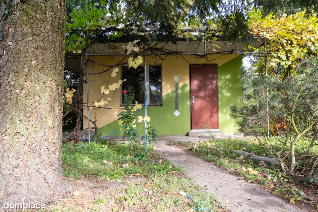 Działka ROD 298 m² z murowanym domkiem ul. Bukowska 235