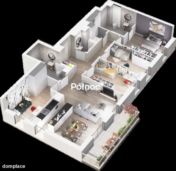 Apartament 5 pokoi, Bemowo — zdjęcie 3