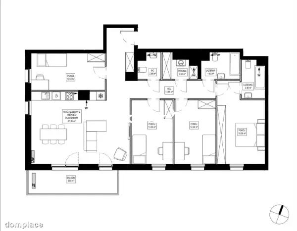 Apartament 5 pokoi, Bemowo — zdjęcie 2