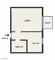 Kawalerka po remoncie 35 m² z balkonem – centrum Hrubieszowa — zdjęcie 8