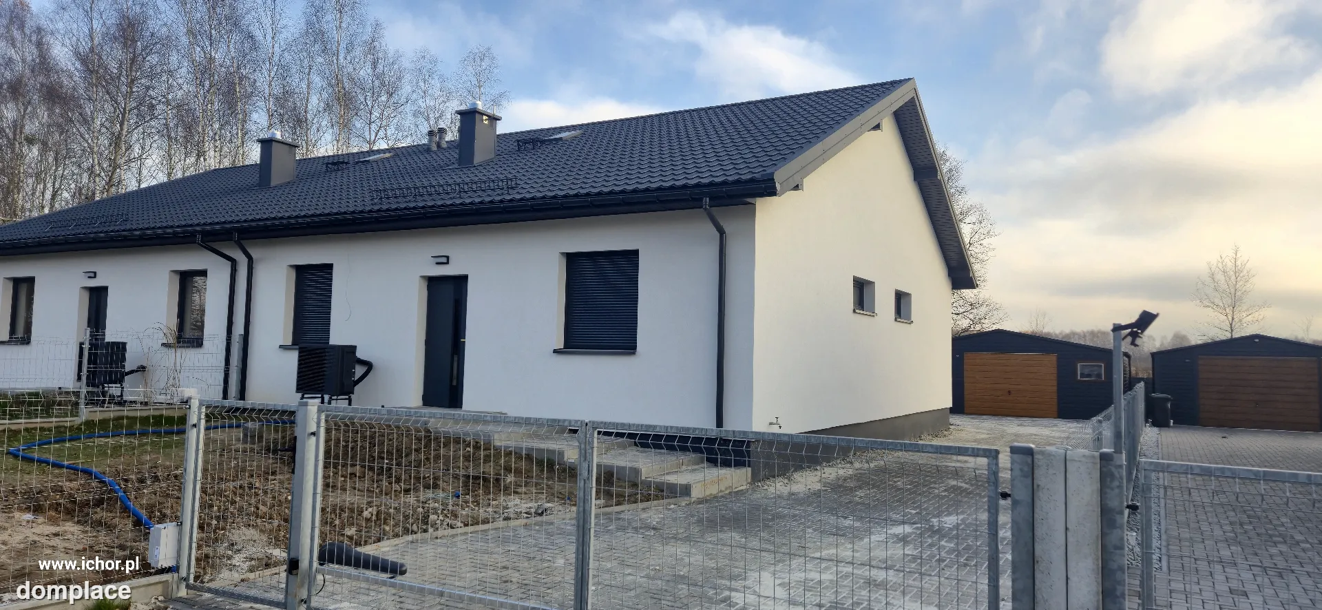 Nowy dom bliźniak parterowy Starcza | pompa ciepła | bez czynszu | bez PCC — zdjęcie 2