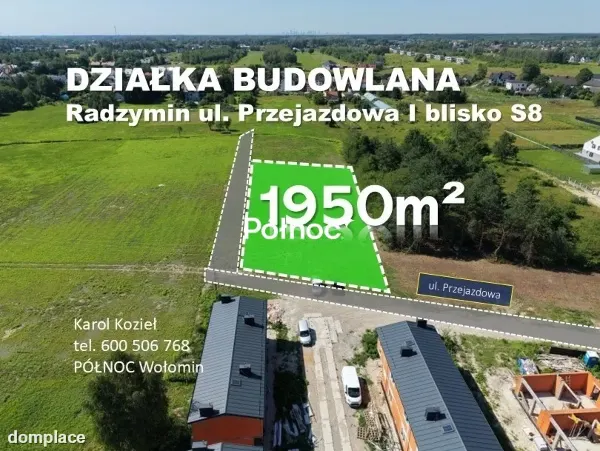 1950 m² pod niewielką inwestycję deweloperską lub usługi. — zdjęcie 2