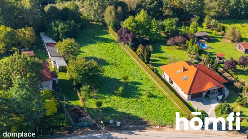 Malownicza działka budowlana 2043 m2, Pisarzowice