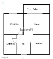 2 pokoje | Pełne wyposażenie | Dostępne od 01.11 — zdjęcie 10