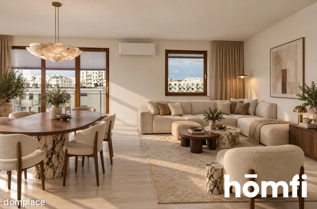 APARTAMENT 122 m2 z tarasem na dachu Jasień
