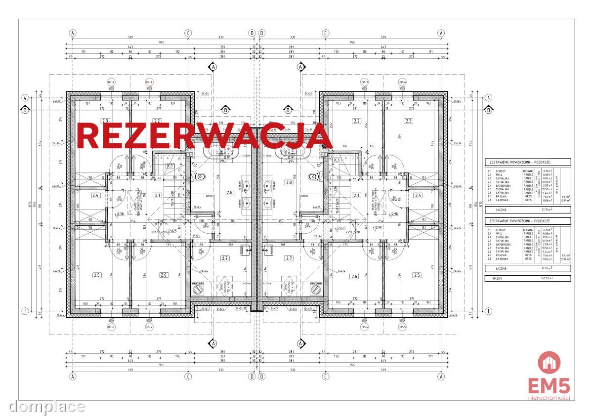 Nowoczesne domy w zabudowie bliźniaczej Olmonty — zdjęcie 7