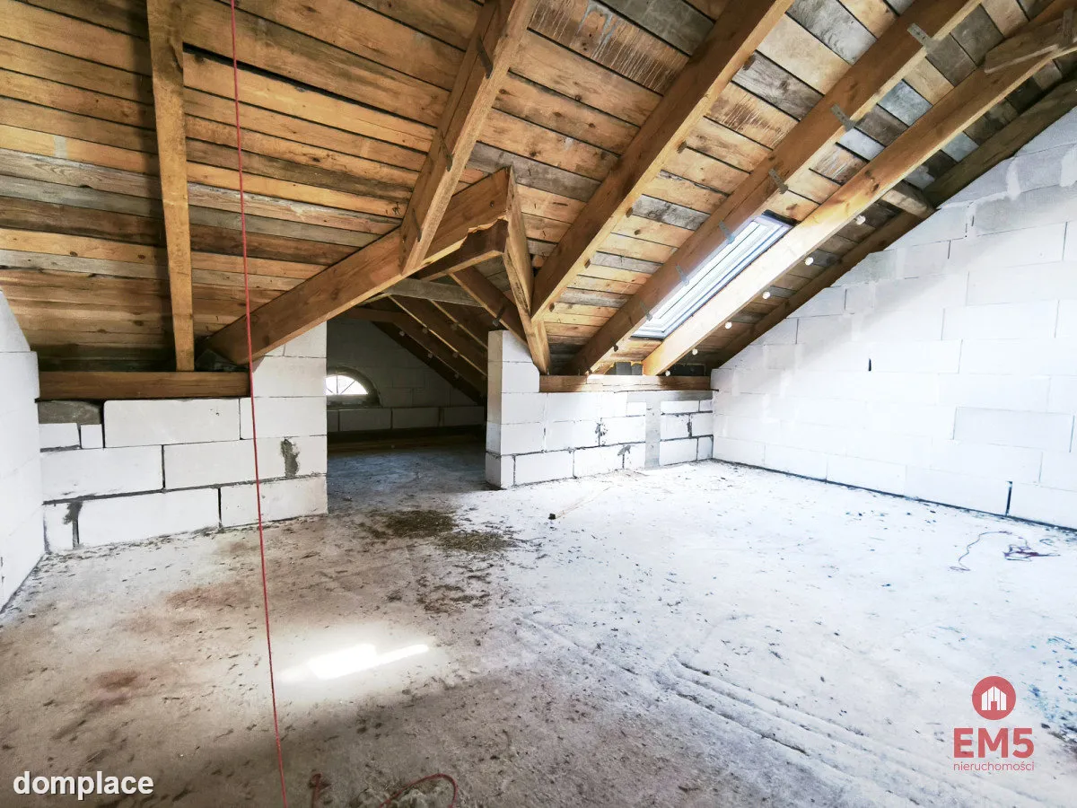 Dom 190 m² w stanie surowym – duża działka 5000 m² — zdjęcie 16