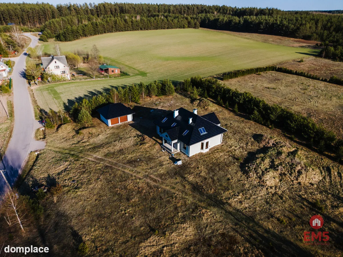 Dom 190 m² w stanie surowym – duża działka 5000 m² — zdjęcie 4