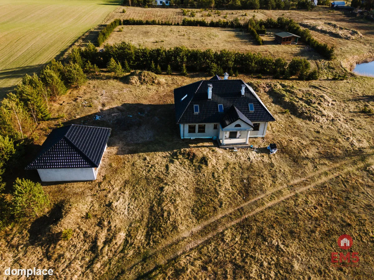 Dom 190 m² w stanie surowym – duża działka 5000 m² — zdjęcie 5