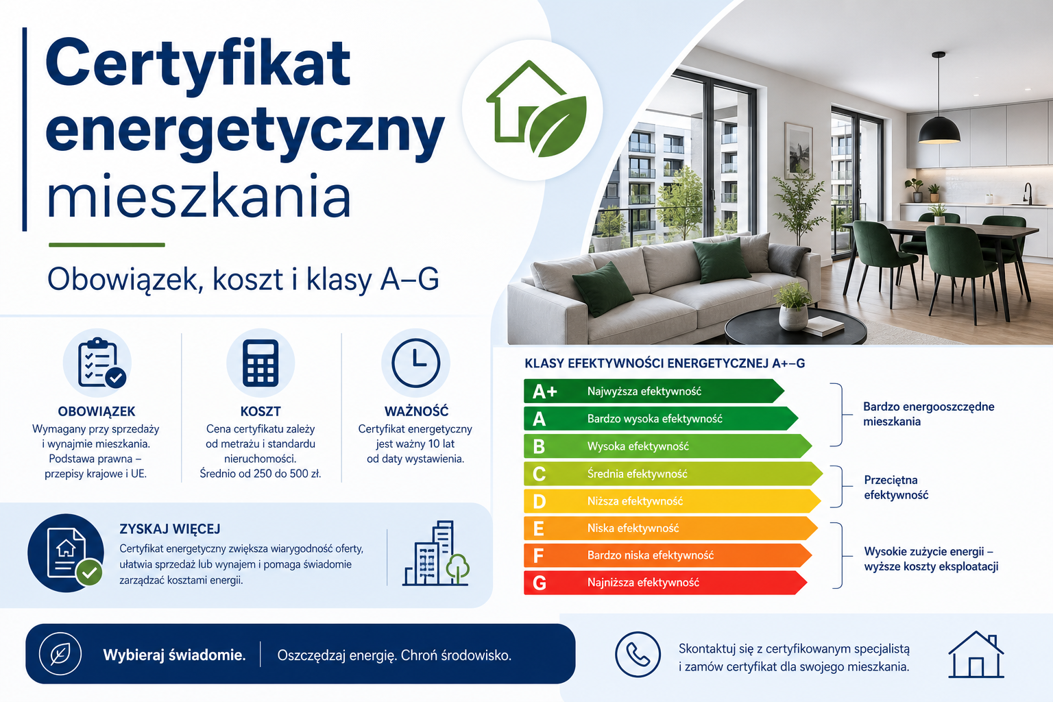 Certyfikat energetyczny mieszkania — kiedy jest wymagany i jak go uzyskać?
