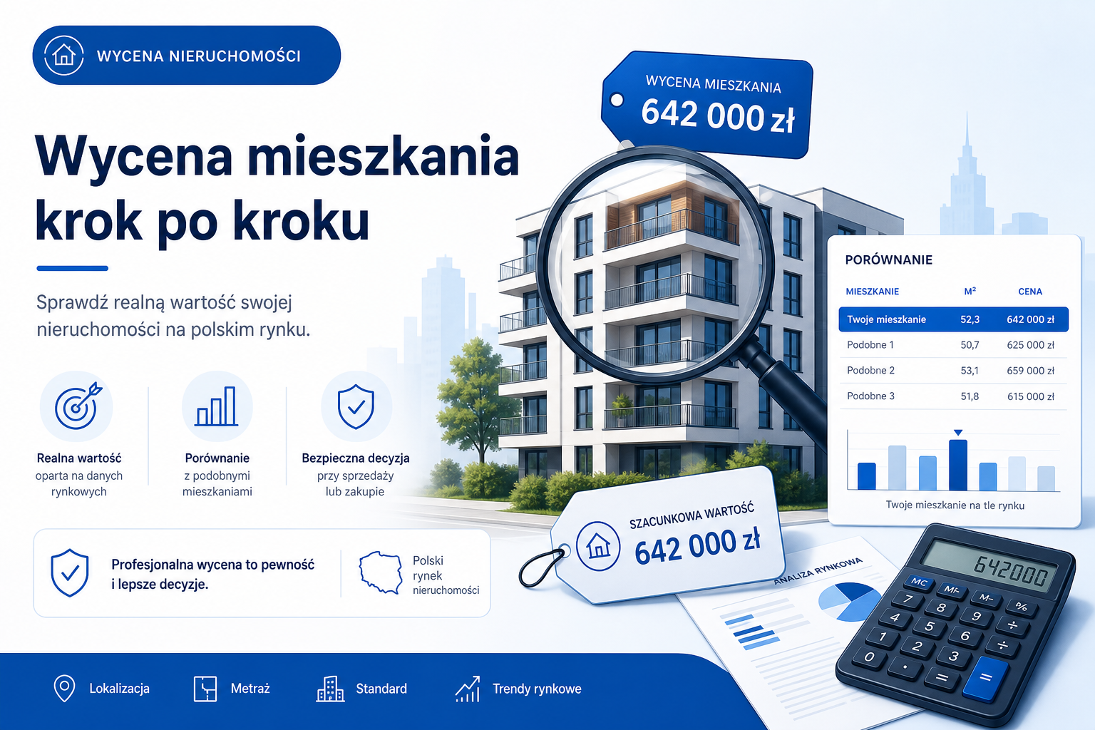 Jak wycenić mieszkanie? Metody, narzędzia i najczęstsze błędy