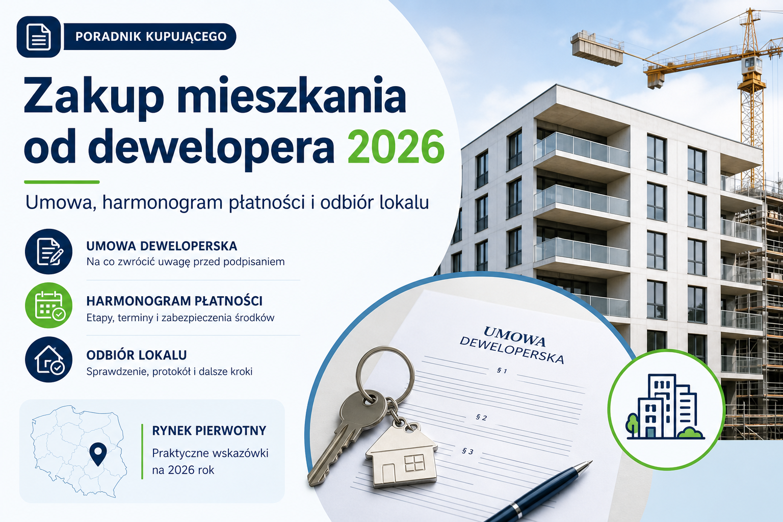 Jak kupić mieszkanie od dewelopera? Poradnik krok po kroku 2026